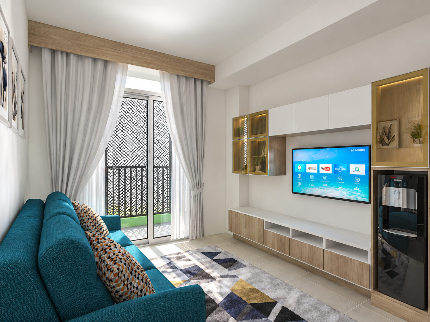 Ruang tamu premium hasil desain ARTUDIO