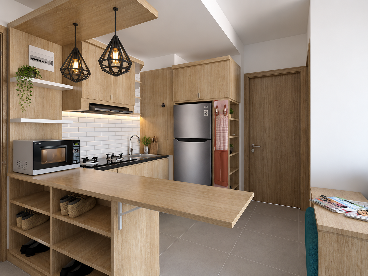 Apartemen Kontemporer — Portfolio Desain Interior ARTUDIO